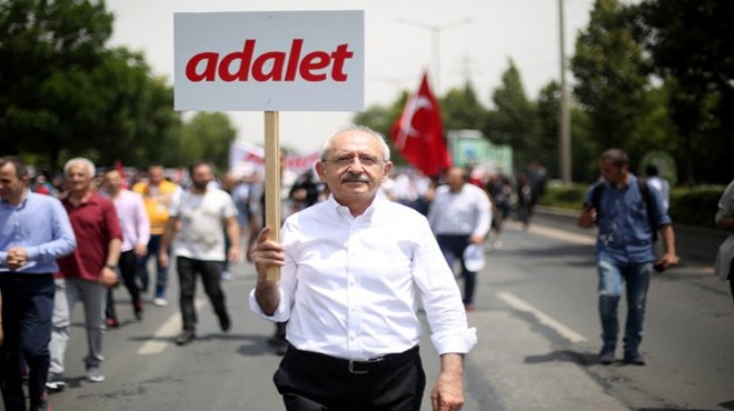 Kılıçdaroğlu: Ülkemize adalet gelene dek vazgeçmeyeceğiz
