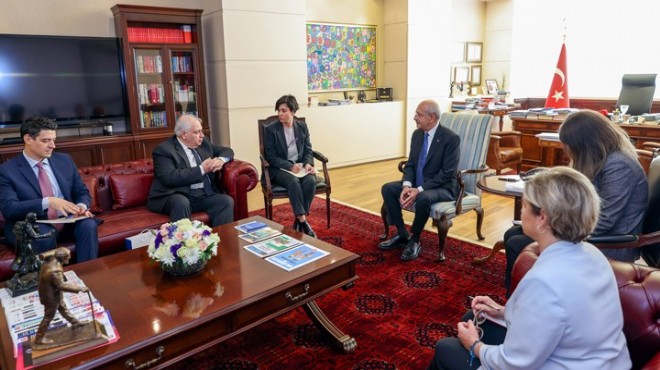 Kılıçdaroğlu, Yunanistan ın Büyükelçisi ile görüştü