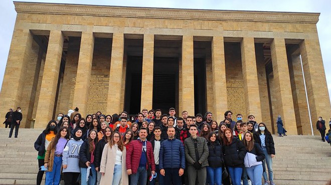 Kınıklı öğrenciler Ankara da