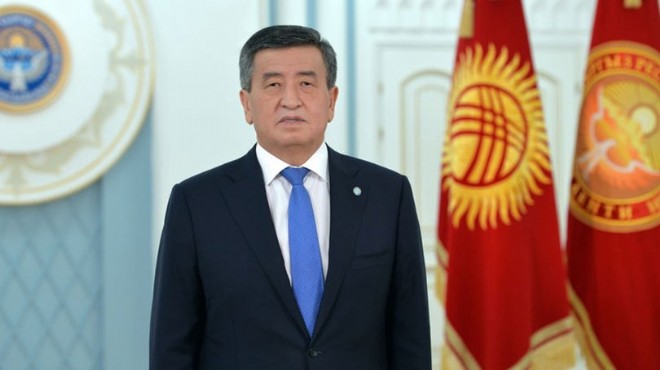 Kırgız Cumhurbaşkanı ndan  görevi bırakma  şartı!