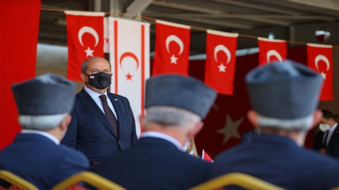 KKTC Cumhurbaşkanı Tatar dan İzmir mesajları: Kıbrıs ı koparma oyunlarına gelmeyiz