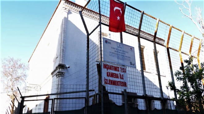 İzmir in asırlık yapısı Roman Kültür Merkezi ne dönüşüyor