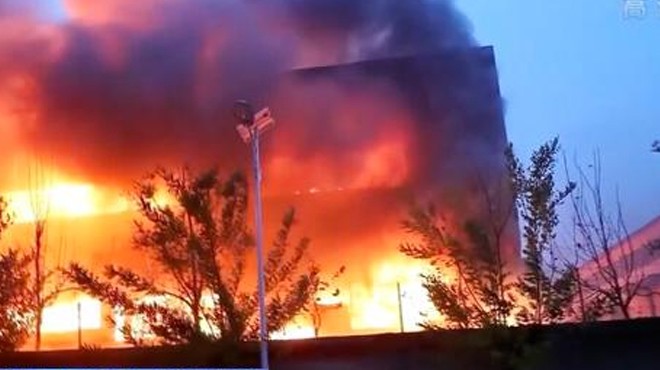 Korku dolu anlar... Fabrikada yangını çıktı: 36 ölü