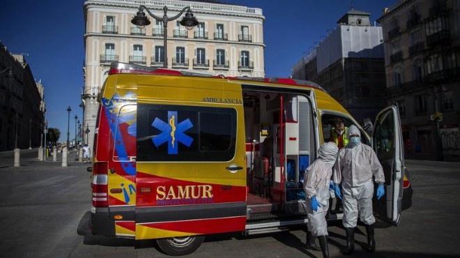 Koronavirüs Madrid e de vurdu...OHAL ilan edildi