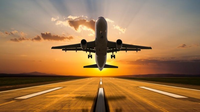Küresel hava yolu yolcu trafiği yüzde 45,8 arttı