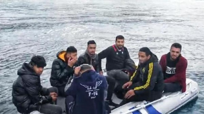 Kuşadası nda 21 kaçak göçmen kurtarıldı