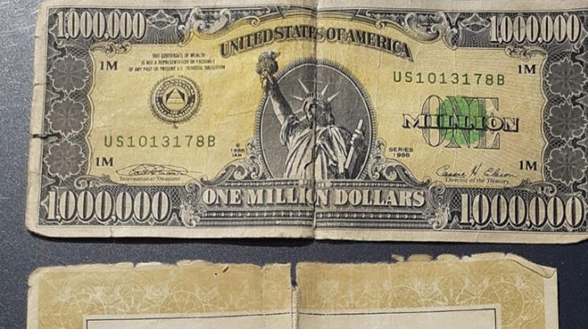 Kütahya da 1 milyon dolarlık banknot ele geçirildi