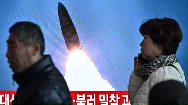 Kuzey Kore balistik füze fırlattı!