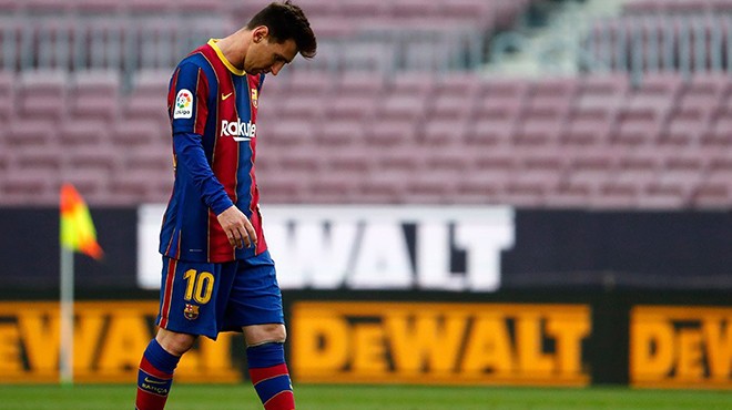 Lionel Messi Barcelona dan ayrıldı