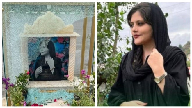 Mahsa Amini nin mezarı tahrip edildi