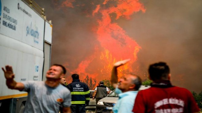Manavgat taki büyük yangın 8 inci gününde
