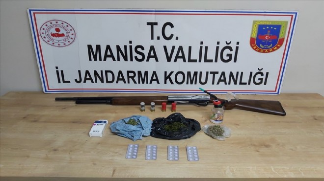 Manisa daki uyuşturucu operasyonunda tutuklama