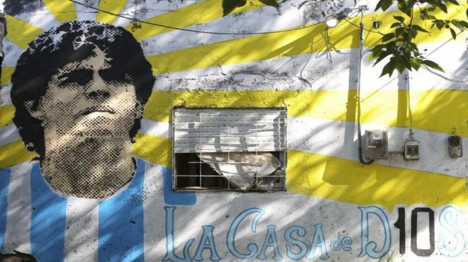 Maradona nın doğduğu ev  ulusal tarihi yer  ilan edildi