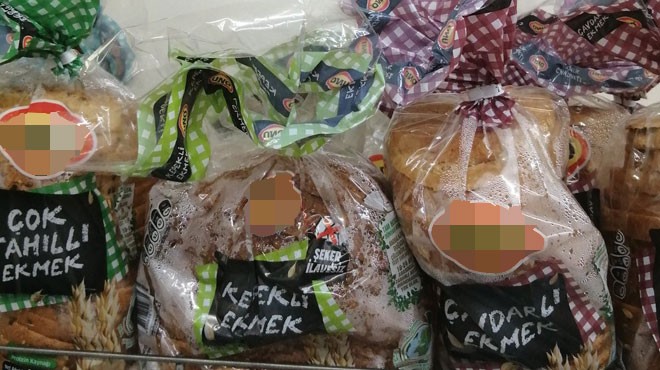 Markette  küflü  ekmek skandalı!