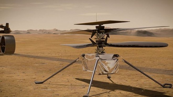 Mars’taki ilk helikopter uçuşu için geri sayım başladı