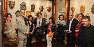 Avrupa Konseyi üyeleri Mask Müzesi’ni ziyaret etti