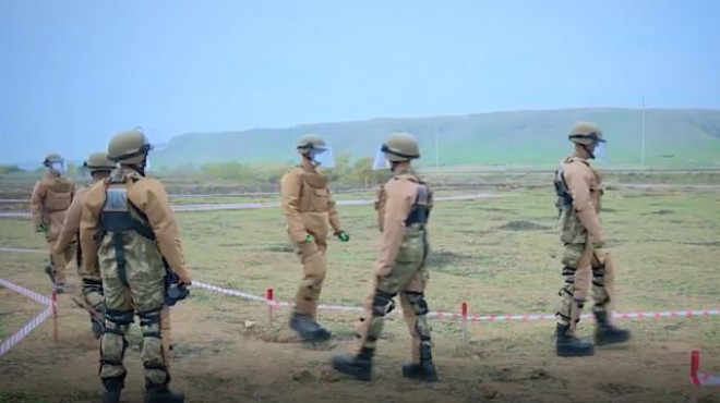 Karabağ da Azerbaycan ordusuna destek