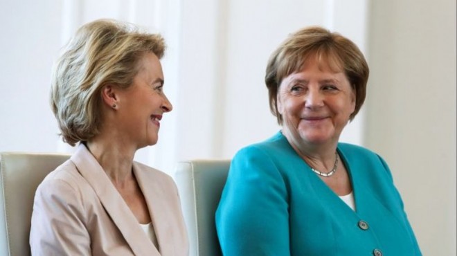 Merkel ve Von der Leyen den Türkiye ye destek