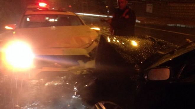 MHP İl Başkanı trafik kazasında yaralandı