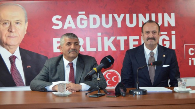 MHP’li Osmanağaoğlu: Atatürk’ün kurtardığı İzmir, Kılıçdaroğlu tarafından teslim ediliyor!