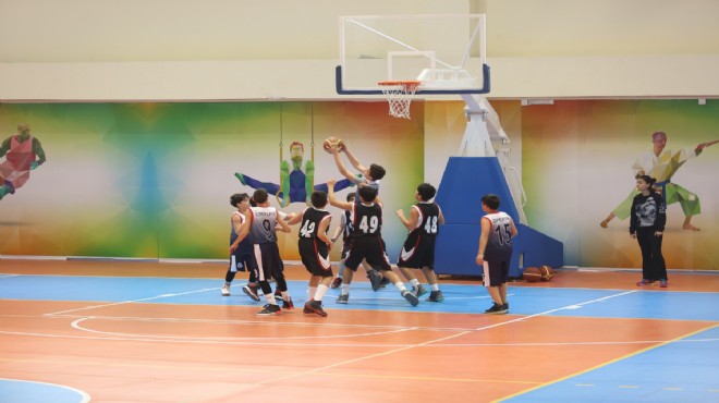 Geleceğin basketbolcuları Gaziemir de yetişiyor