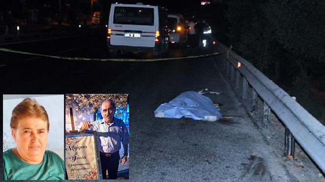 İzmir dönüşü korkunç son... Yaşlı çift kaza kurbanı!