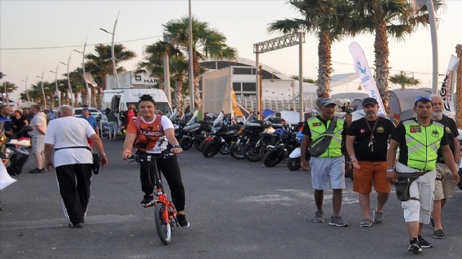 Motosiklet ve bisiklet tutkunları festivalde buluştu
