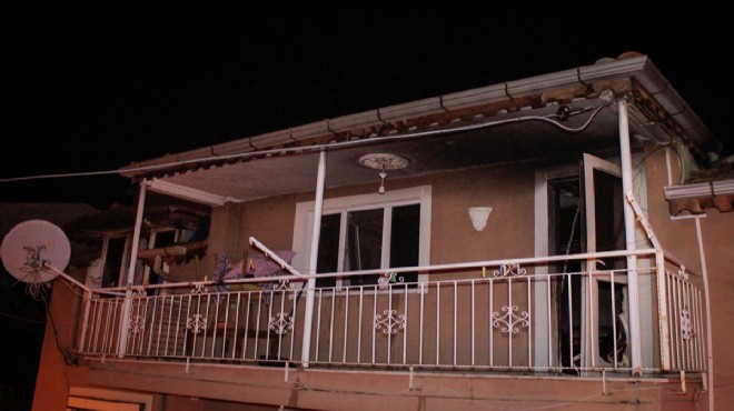 Müstakil evde yangın: Karı koca yaralandı