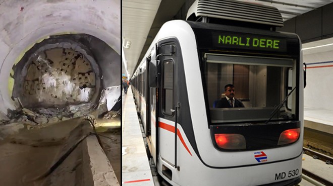 Narlıdere Metrosu nda kritik eşik aşıldı!
