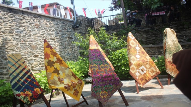 Ödemiş’te Geçmişten Geleceğe Tekstil Tasarım Sergisi açıldı