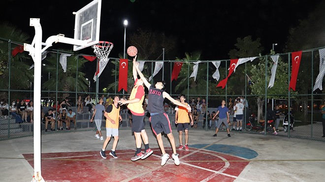 Ödemiş’te Sokak Basketbolu’nda final heyecanı