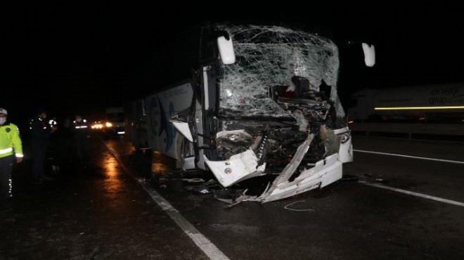 Otobüs kazasında bacağı kopan ikinci şoför öldü
