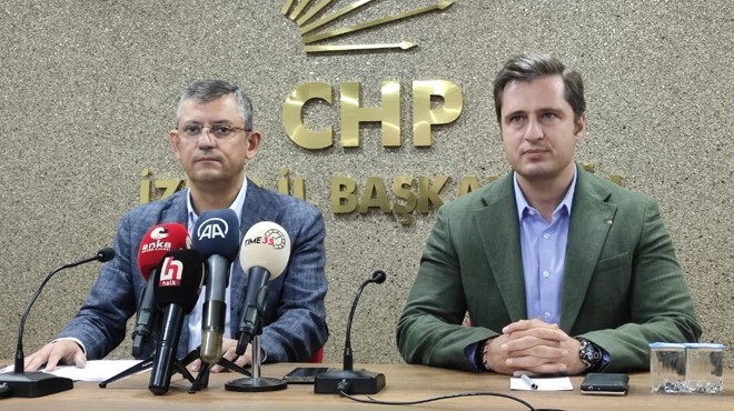 CHP li Özel, Bakan Kurum’a yüklendi: İzmir’de muhtar bile olamazsın!