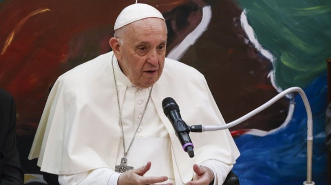 Papa Francis ten  dünya savaşı  açıklaması