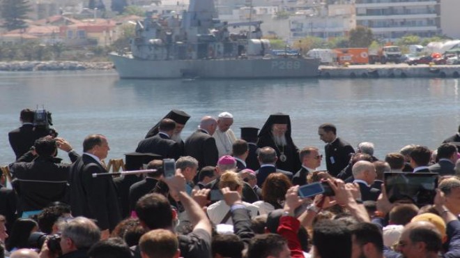 Papa, Patrik ve Çipras mülteciler için buluştu!