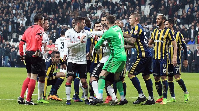 PFDK, Beşiktaş ve Fenerbahçe ye ceza yağdırdı