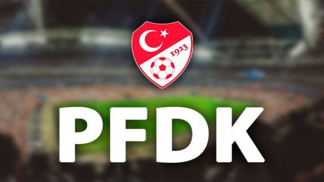 PFDK dan kulüplere para cezası!