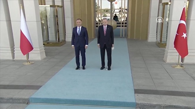 Polonyalı mevkidaşından Erdoğan a ziyaret