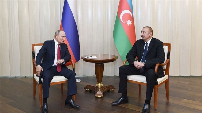 Putin ve Aliyev, Karabağ ı görüştü!