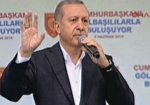 Erdoğan: Şimdi elinde saz olanlara inanmayın! 