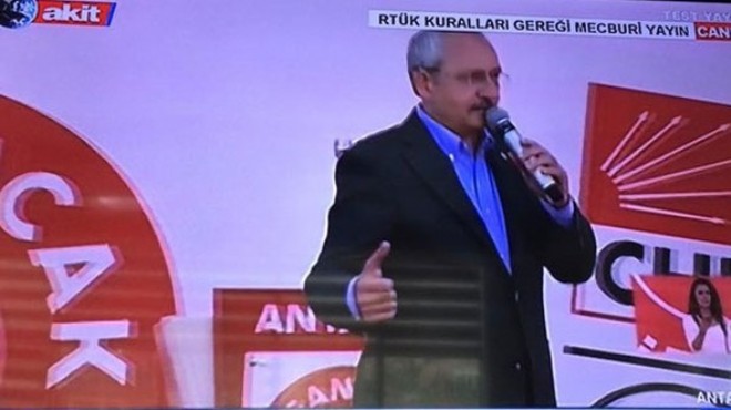 RTÜK ten AKİT TV ye Kılıçdaroğlu cezası