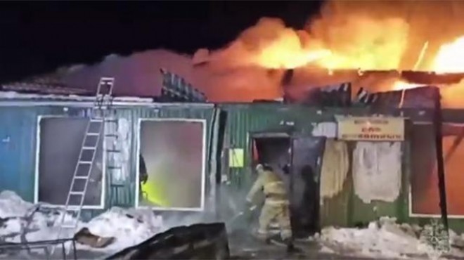 Rusya da huzurevinde yangın: 20 ölü