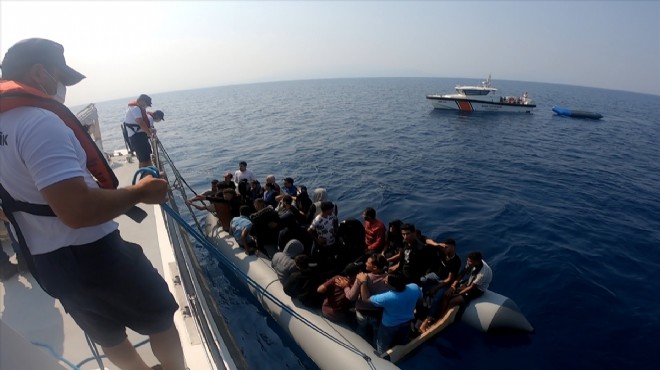 Sahil Güvenlik ten 3 günlük İzmir raporu: 267 göçmen kurtarıldı!