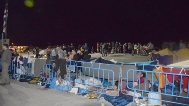 Sakız Adası nda mülteci işgali sona erdi