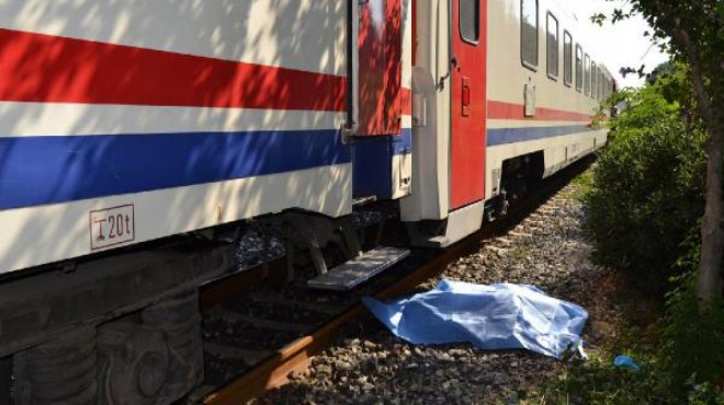 Salihli de acı son: Trenin önüne atlayarak intihar etti