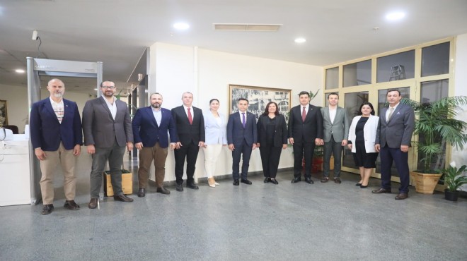Sanayicilerden Başkan Çerçioğlu na ziyaret