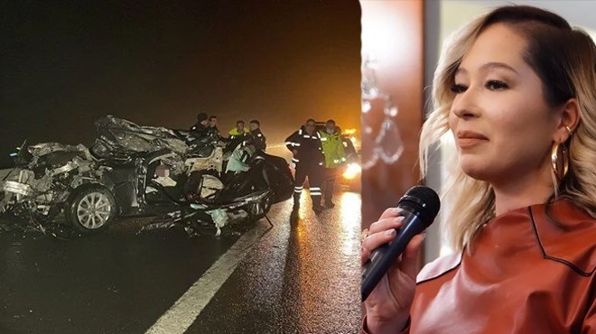 Şarkıcı Gülçin Ergül trafik kazası geçirdi