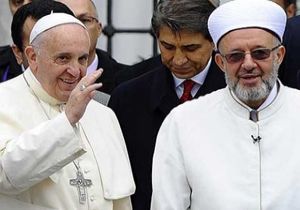 Papa Francis Sultanahmet te dua etti 