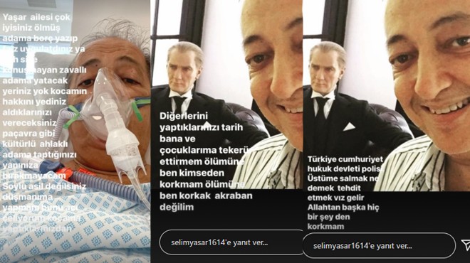 Selim Yaşar’ın eşinden ailesine tepki: Yatacak yeriniz yok