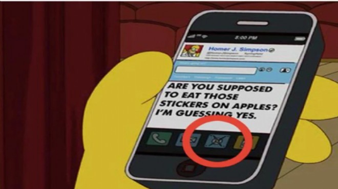 Simpsonlar Twitter ın yeni logosunu da mı öngördü?